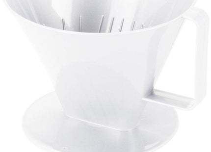 Excellent Housewear - Koffie Dripper - Gemaakt van Plastic - Geschikt voor Filter No.4 - Universeel Gebruik - MBDeals.nl
