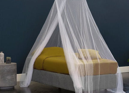 Fedec - Klamboe - 60 X 250 X 1200 Cm - Fijnmazig Net - Wit - MBDeals.nl