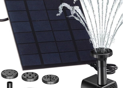Gardlov - Fonteinpomp - Werkt op Zonne - energie - Milieuvriendelijk - Eenvoudig te Installeren - MBDeals.nl