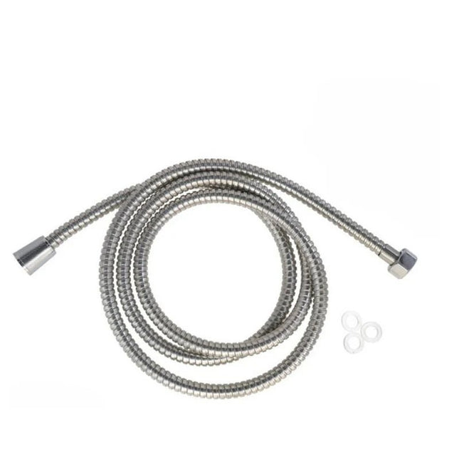 Gerimport - Doucheslang - RVS - 200 Cm - Inclusief Rubberen Afdichtringen - MBDeals.nl
