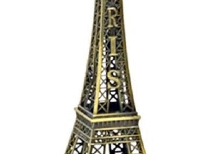 Gerimport - Eiffeltoren Beeldje - 31 Cm - Metaal - Brons - MBDeals.nl