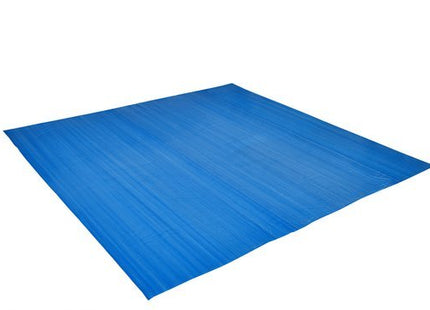 Grondzeil zwembad 274 x 274 cm blauw voor zwembaden tot 244 cm