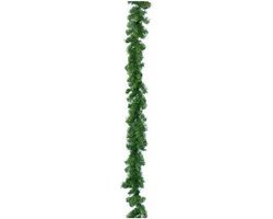 Groene guirlande in dennenlook, 270 x 9,5 cm, met 180 tips van PVC - foto 7