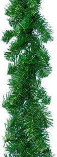 Groene guirlande in dennenlook, 270 x 9,5 cm, met 180 tips van PVC - foto 8