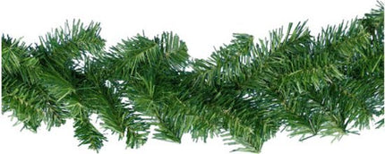 Groene guirlande in dennenlook, 270 x 9,5 cm, met 180 tips van PVC - foto 6