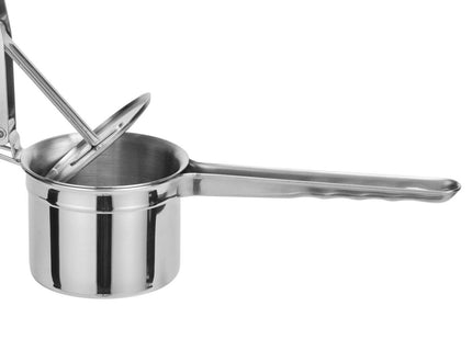 Haushalt - Aardappelpers - RVS - 28,5 X 10 X 12 Cm - Vaatwasmachine Bestendig - MBDeals.nl