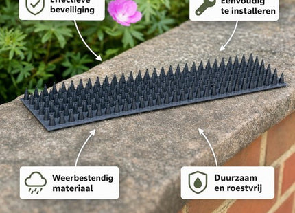 Haushalt anti-klimstrips tegen katten en vogels, 10 stuks (50 x 4,5 cm) - foto 5