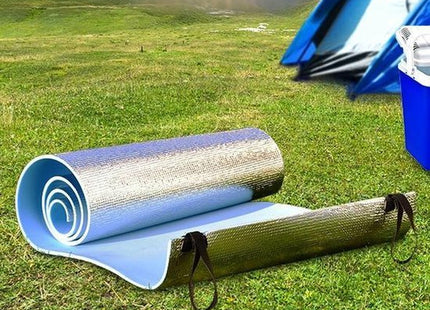 Haushalt isolatiemat aluminium voor kamperen, 180 x 50 x 0,6 cm - foto 2