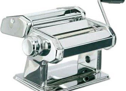 Haushalt pastamachine van rvs met tafelklem, roller 15 cm breed