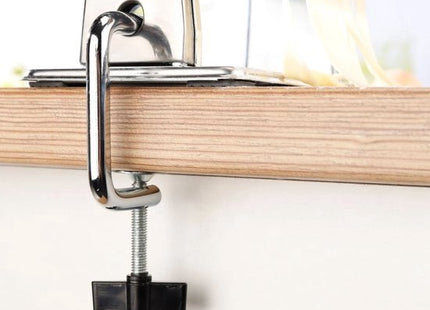 Haushalt pastamachine van rvs met tafelklem, roller 15 cm breed - foto 10