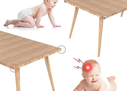 Hoekbeschermer transparant voor baby en kind, siliconen, zelfklevend, 12 stuks - foto 3