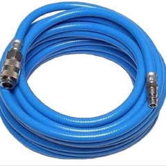 Hofftech - Compressor Slang - 10 Meter - 20 Bar - Blauw - MBDeals.nl