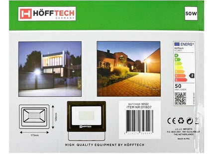 Hofftech - LED Straler - IP65 - Energiezuinig - Aluminium Behuizing - MBDeals.nl