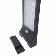 Hofftech solarlamp zwart met 42 heldere led's, IP44 waterbestendig