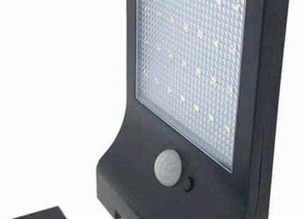 Hofftech - Solar Lamp - IP44 Waterbestendig - 36 Heldere LED Lampen - Zwart - MBDeals.nl