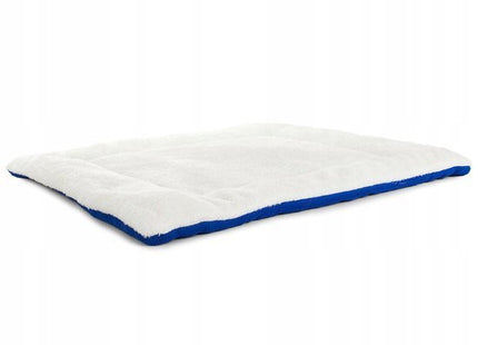 Hondenbed van zacht polyester, maat M 50 x 35 x 2 cm, bruin en wasbaar - MBDeals.nl