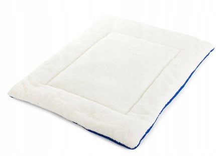 Hondenbed van zacht polyester, maat M 50 x 35 x 2 cm, bruin en wasbaar - MBDeals.nl