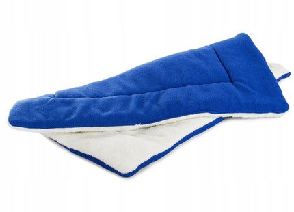 Hondenbed van zacht polyester, maat M 50 x 35 x 2 cm, bruin en wasbaar - MBDeals.nl