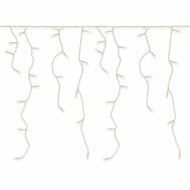IJspegelverlichting buiten met 90 warm witte leds, 300 x 52 cm