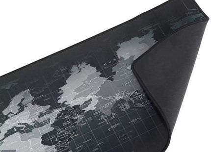 ISO Trade - Muismat - Antislip - Vloeistofafstotend - XXL Formaat 88 X 30cm - Wereldkaart Design - MBDeals.nl