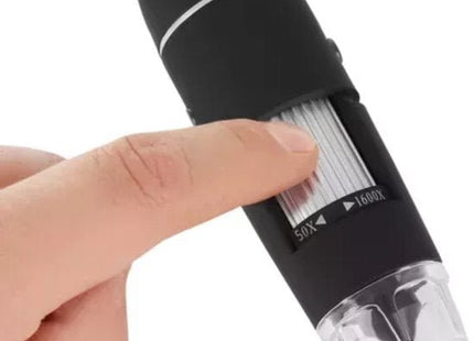 Izoxis - Digitale Microscoop - 1600x Vergroting - USB - Connectiviteit - Zwart - MBDeals.nl