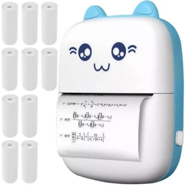 Izoxis - Mini Fotoprinter - Compact Formaat - Draagbaar - USB - Connectiviteit - MBDeals.nl
