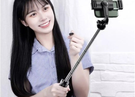 Izoxis - Monopod - 360 Graden Draaibaar - Draadloze Bediening - 2 - in - 1 Functie - MBDeals.nl