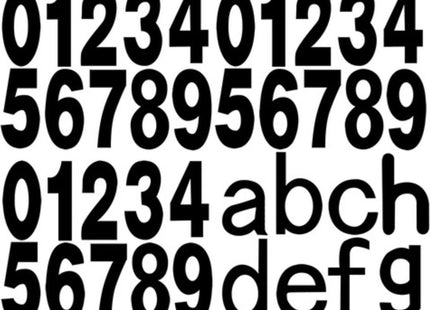 Izoxis - Zonne - energie Huisnummer - Roestvrij Staal - Inclusief Montageset - Cijfers en Letters Stickers Inbegrepen - MBDeals.nl