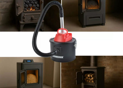 Kaminer - Openhaard Stofzuiger - Zakloos - 10L Capaciteit - 800W Vermogen - MBDeals.nl