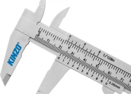 Kinzo - Schuifmaat - 150mm Meetbereik - Voor Outdoor en Indoor Metingen - Millimeter en Inch Aanduiding - MBDeals.nl