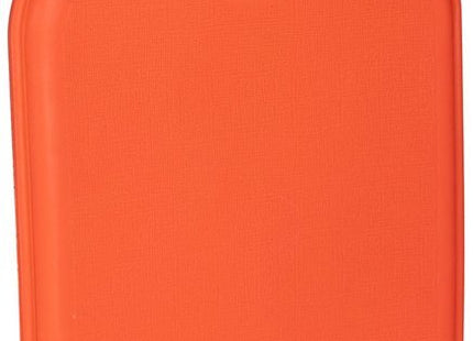Warmwaterkruik 2 liter van natuurrubber met ribbels, rood - foto 2