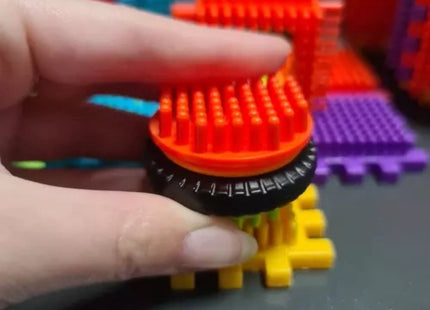 Kruzzel - Constructie Set - Hedgehog Blocks - 192 Stukken - Verschillende Vormen - Multicolor - MBDeals.nl