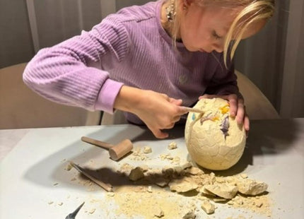 Kruzzel - Dinosaur Egg - Inclusief 12 Dinosaurussen - Perfect voor Cadeaus - Niet - giftig en Veilig - MBDeals.nl