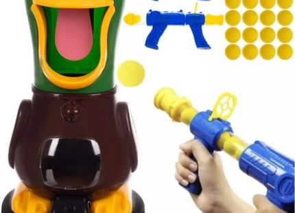 Kruzzel - Eend Schietspel - Kinderen - Hand - Oog Coördinatie - Inclusief Accessoires - MBDeals.nl