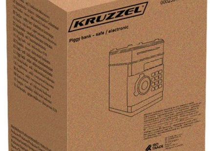 Kruzzel - Geldkluis Spaarpot - Elektrisch - Voor Munten Én Biljetten - Interactief met Licht - en Geluidseffecten - PIN - Beveiliging - MBDeals.nl