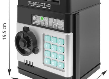 Kruzzel - Geldkluis Spaarpot - Elektrisch - Voor Munten Én Biljetten - Interactief met Licht - en Geluidseffecten - PIN - Beveiliging - MBDeals.nl