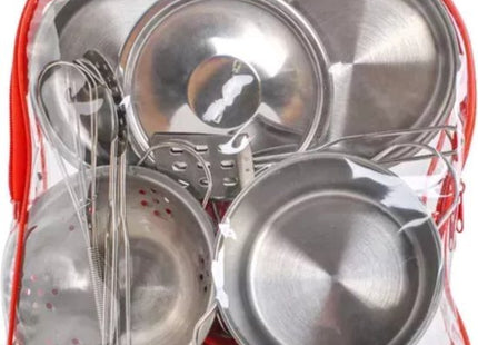 Kruzzel - Kinder Kookset - 13 - Delige Set - Metaal - Creativiteit Stimulerend - MBDeals.nl