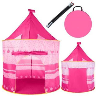Kruzzel - Kindertent - Roze Kleur - Geschikt voor Kinderen - Eenvoudig op te Zetten - MBDeals.nl