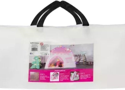 Kruzzel - Speeltent - Met Lichtslinger - Afmetingen 126 X 130 X 90 Cm - Inclusief Draagtas - MBDeals.nl