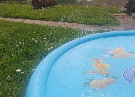Kruzzel waterspeelmat 150 cm met fonteineffect voor kinderen, zeethema - foto 10