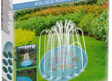 Kruzzel waterspeelmat 150 cm met fonteineffect voor kinderen, zeethema - foto 2