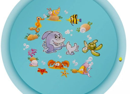 Kruzzel waterspeelmat 150 cm met fonteineffect voor kinderen, zeethema - foto 9