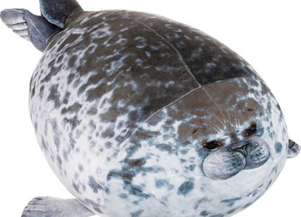 Kruzzel - Zeehond Knuffel - 60 Cm Lengte - Zacht Pluche Buitenkant - Hoogwaardig Polyester Vulling - MBDeals.nl