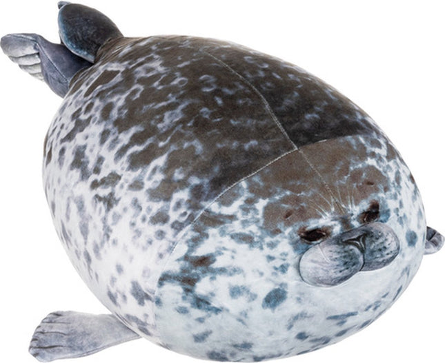 Kruzzel - Zeehond Knuffel - 60 Cm Lengte - Zacht Pluche Buitenkant - Hoogwaardig Polyester Vulling - MBDeals.nl