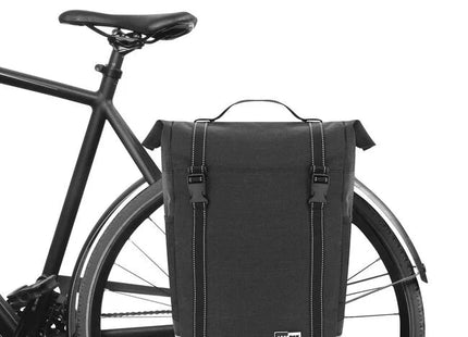 Lastpak - Enkele Fietstas - Zwart - Waterafstotend - 15 L - MBDeals.nl