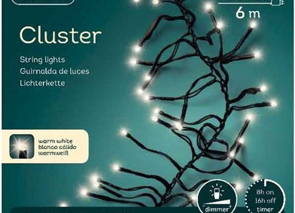 Lumineo clusterverlichting buiten, 768 leds warm wit, 700 cm, met timer - foto 7
