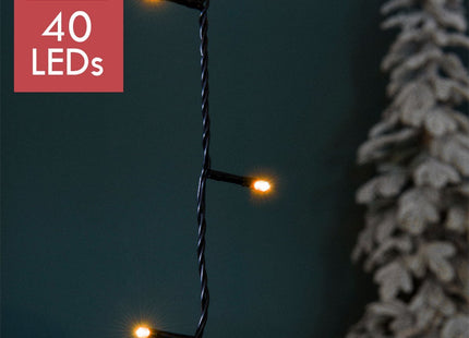 Lumineo - LED Basisverlichting - 40 Lampjes - 300 Cm Lang - Voor Binnen & Buiten - MBDeals.nl
