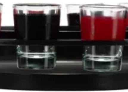 Malatec - Alcohol Roulette Spel - Met 16 Glazen - Vanaf 18 Jaar - Afmetingen 29 X 6.5 Cm - MBDeals.nl