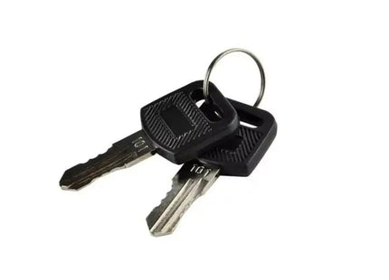 Malatec - Brievenbus - Zwart - 2 Sleutels - Bevestigingsklep Inbegrepen - MBDeals.nl
