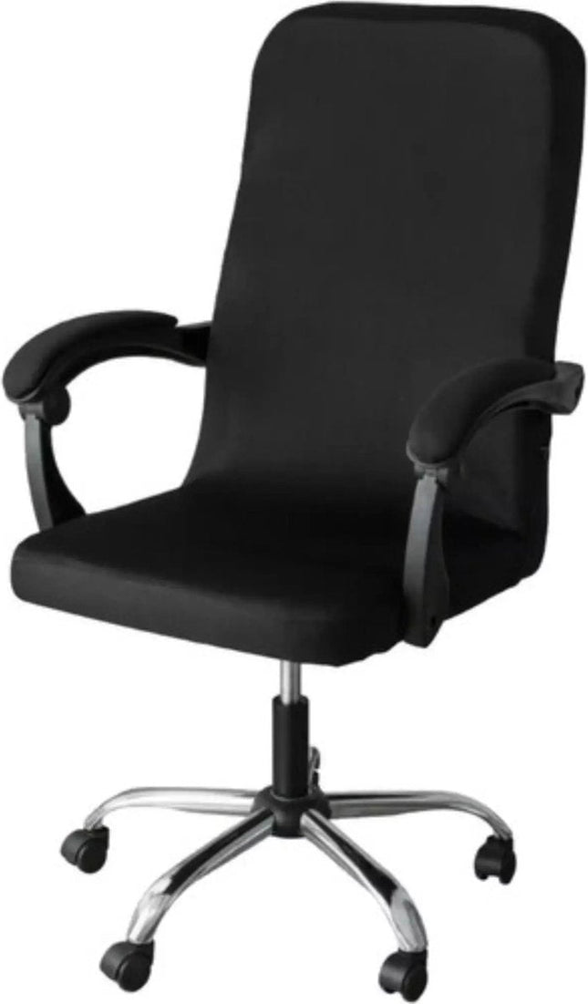 Malatec - Bureaustoelhoes - 40x45x9cm Zitvlak - 80cm Rugleuning - Wasbaar & Universeel - MBDeals.nl